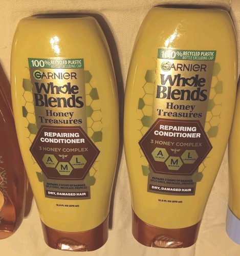 Garnier Whole Blends Honey Water Treasure Moroccan Argan Shampoo Conditioner #26 - Picture 4 of 7