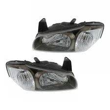For 2001 Nissan Maxima Headlight Assembly Pair Driver and Passenger Side