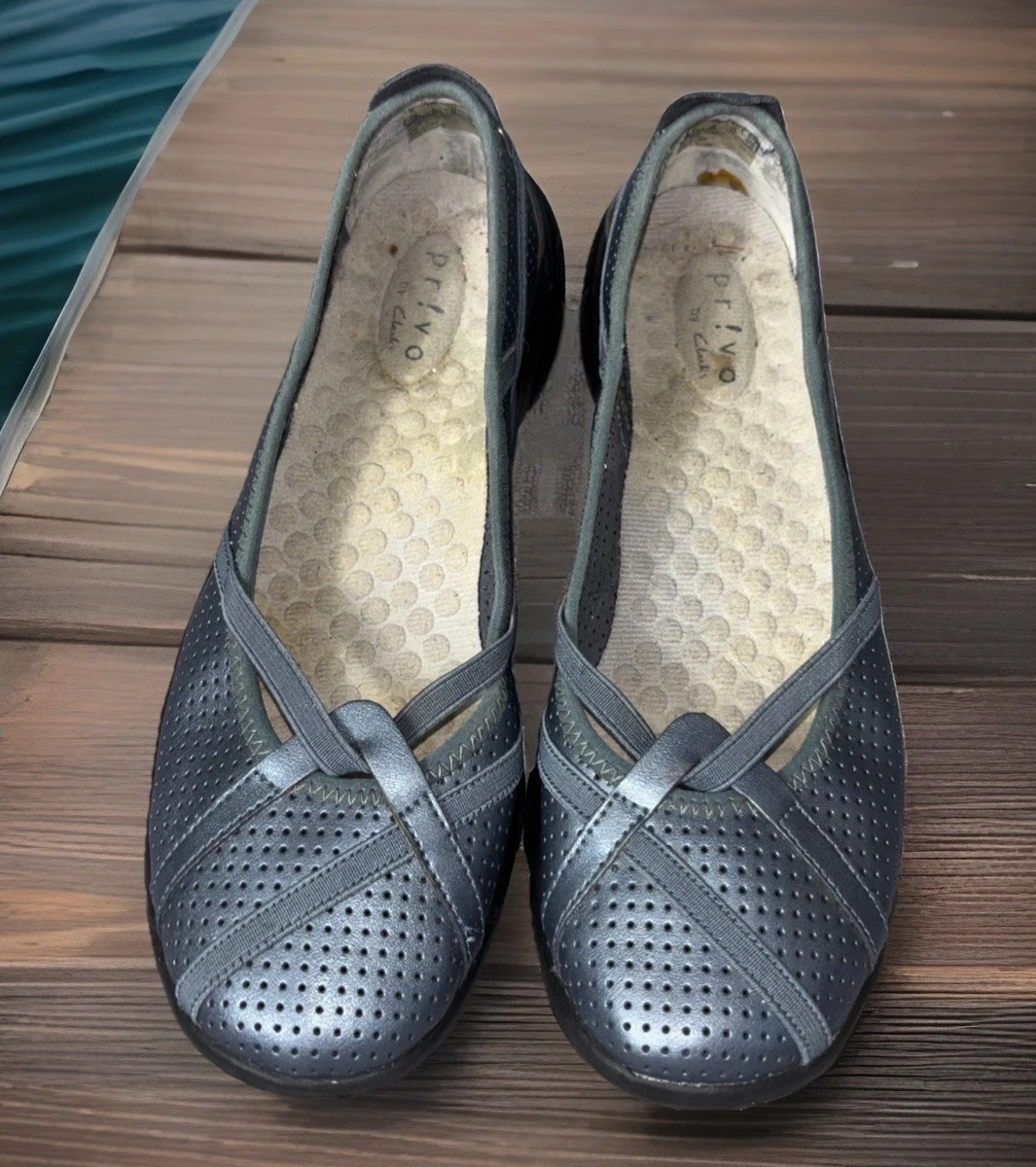 Escarpins PRIVO By Clarks En Cuir Noir – Taille 5 Femme – Confort Et Style Versatile