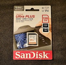 Sandisk Ultra Plus 128GB SD Card