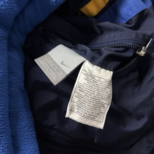 Vintage Y2K Nike Nylon Fleece Reverse Zip Gorp Jacket Youth Large 14/16 - Picture 13 of 15