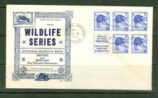 CANADA #336 5 CENT BEAVER BOOKLET PANE CACHETED UNADDRESSED JCR FDC