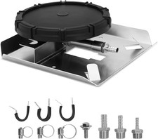 Pond Lake Aeration Accessories, Self-Weighted Stainless Steel Base, Membrane