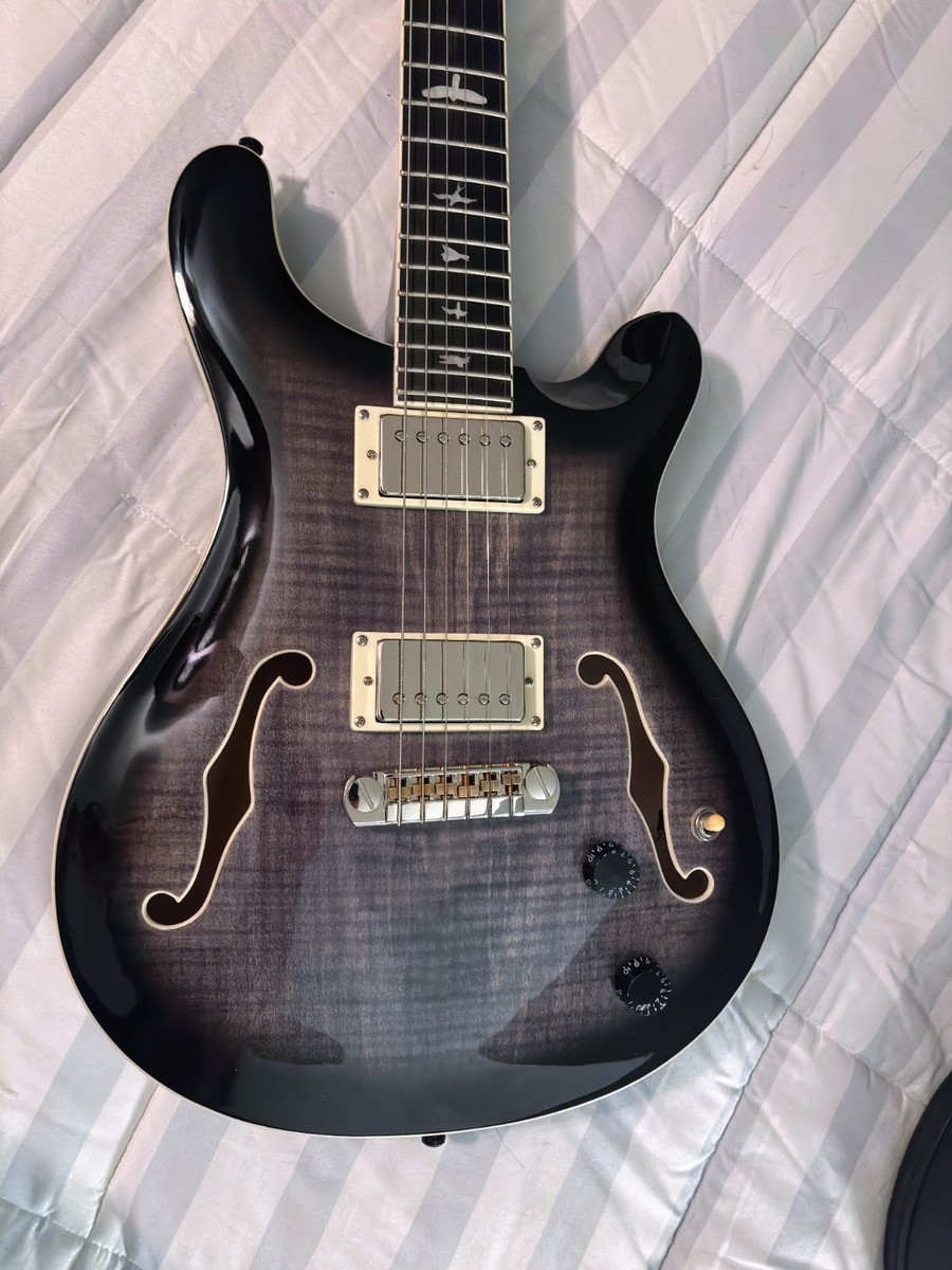 PRS SE Hollowbody II - Charcoal Burst | eBay