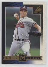 1998 Pinnacle Zenith Greg Maddux #12 HOF 4f5