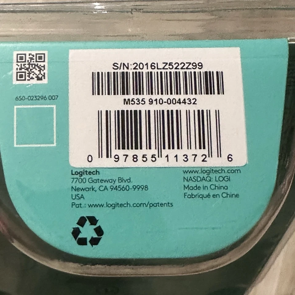 Logitech M535 Bluetooth Mouse Optical Wireless Bluetooth Black 1000 Black - Image 3 of 3