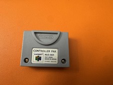 Official Nintendo 64 Controller Pak OEM N64 NUS-004