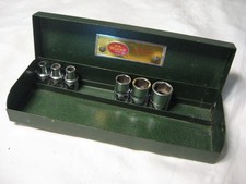 Sk Wayne Tools Sae Standard 6 Point Sockets 6 14 Drive Plus Metal Case