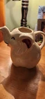 Vintage 1940’s Shawnee Pottery USA Elephant Creamer Pitcher 4.5”