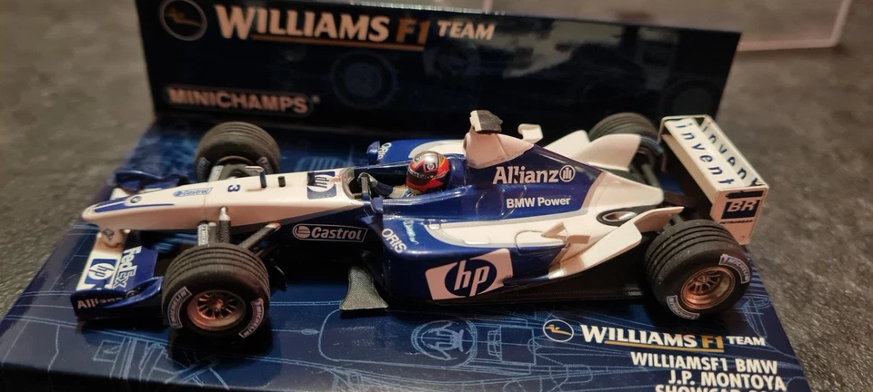 Modellino F1 1:43 Williams FW 25 2003 Juan Pablo Montoya - Minichamps - Immagine 2 di 4