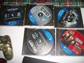 Sony PlayStation 4 Pro 1TB Console Bundle With 2 Controllers 12 Games Tested 🔥