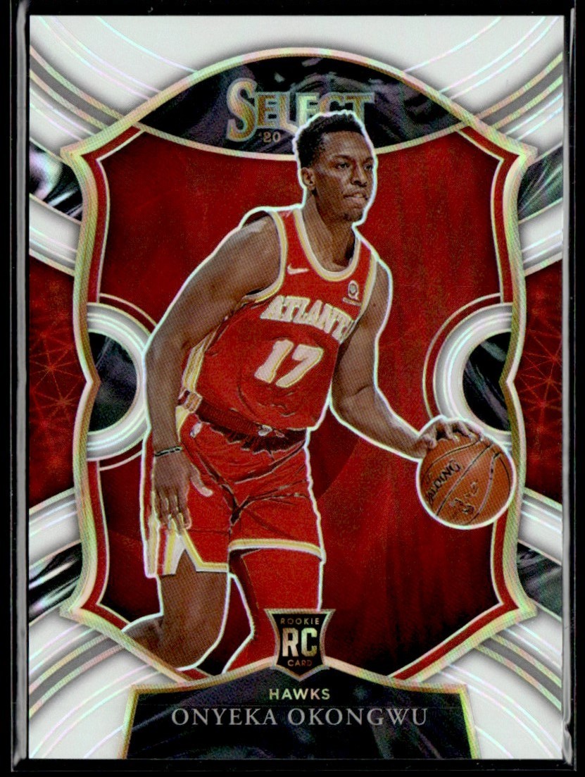 Onyeka Okongwu 2020-21 Panini Select Concourse White Prizm RC /149 #66 Atlanta