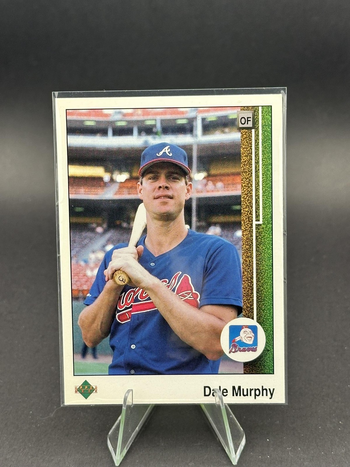 1989 Upper Deck #357b - Dale Murphy Braves
