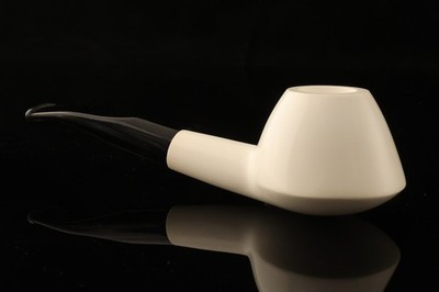 Volcano Block Meerschaum Pipe by Servi with fitted case 15093
