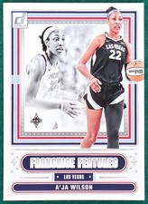 A'ja Wilson - 2025 Donruss WNBA Franchise Features #11 - Aces Basketball Card