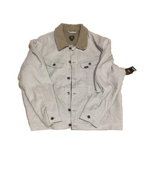 NWT Lee Men's Legendary Classic Rider Jacket, Sherpa-Lined Salina Stone, XXL