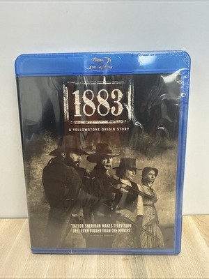 1883: A Yellowstone Origin Story (Blu-ray, 3-Disc 2021) New 3 Disc Set DVD