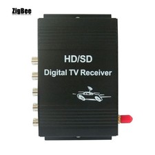 HD/SD Mobile USA TV Tuner Ricevitore Auto Digital Box ATSC 4 canali 50-810MHz