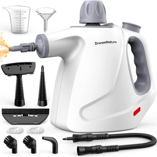Pressurized Handheld Multi-Surface Steamer Steam Cleaner with 11pc Cleaning Kit