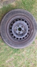 4 x VW Golf 6 Caddy 195/65 R15 91V Winterreifen Felgen 6jx15H2 ET47 ca. 5mm