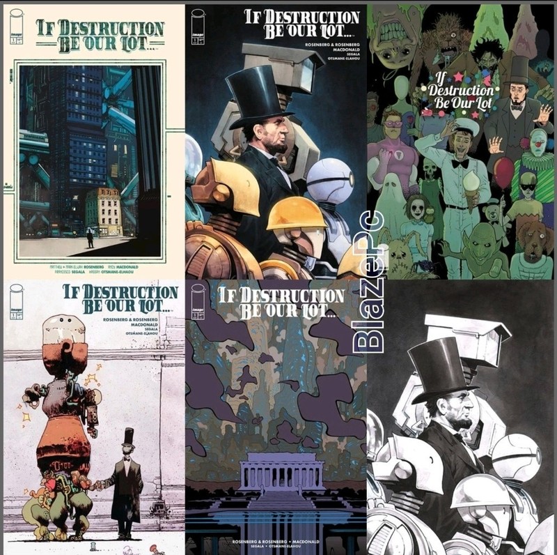 If Destruction Be Our Lot #1 A B G Variant Set 1:10 25 50 75 Options Image NM