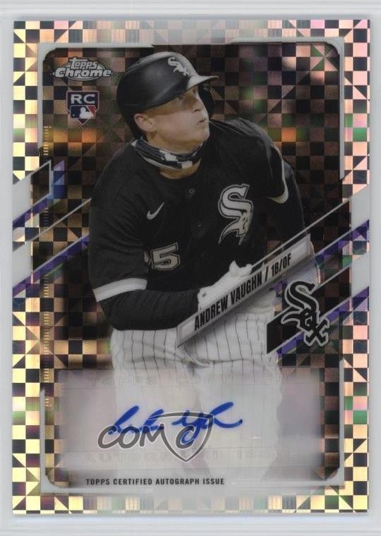2021 Topps Chrome Update Target X-Fractor /125 Andrew Vaughn Rookie Auto RC 09q4