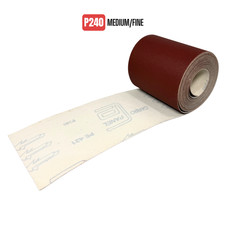 Sandpaper Sanding Roll Hook and Loop 115mm Roll P40 P80 P120 P180 P240 P320