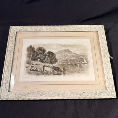 Frederick W Hayes (1848-1918) Nordwales Berge Druck Gemälde um 1890 - (2023)