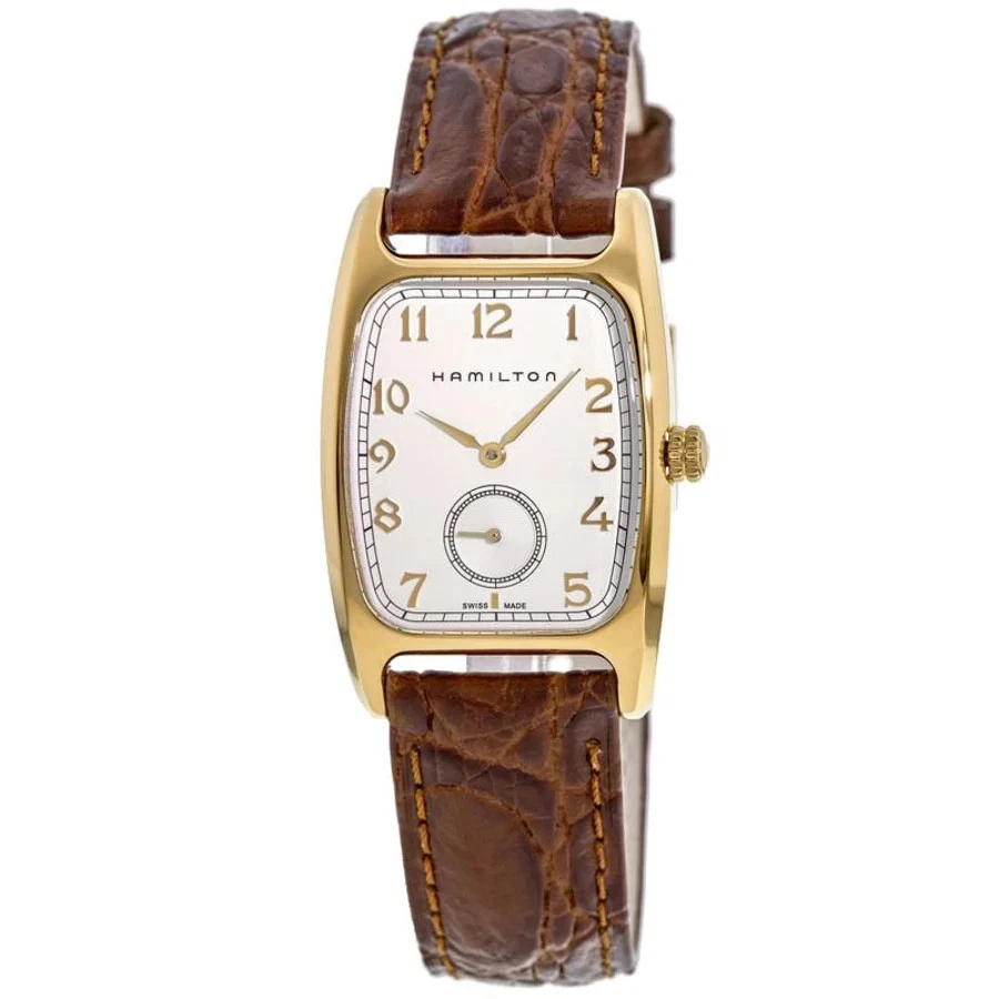 Nuevo reloj para hombre Hamilton clásico americano Boulton cuarzo esfera blanca H13431553