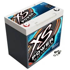 XS Power D5100 3100 Amp AGM Power Cell Car Audio Battery + Terminal Hardware
