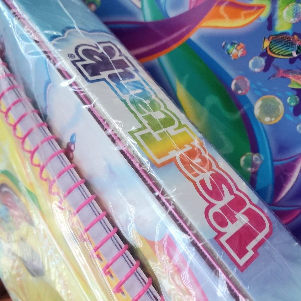 Paquete de suministros escolares Lisa Frank 30 cumpleaños - carpeta, cuaderno y carpeta  Foto 4 de 4