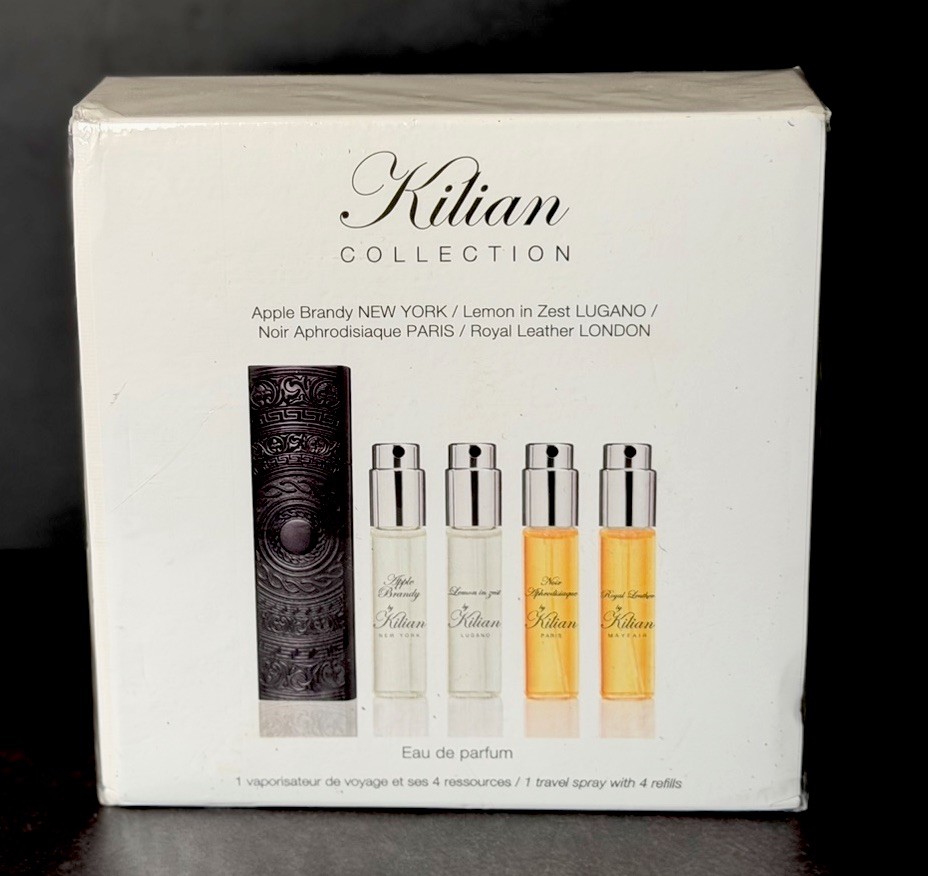 Kilian City Exclusive Set 4x7.5ml DISCONTINUED Apple Brandy Noir Aphrodisiaque
