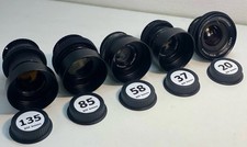 Sony E Helios Cine-mod SET 20 37 58 85 135 LENSES ANAMORPHIC Oval Bokeh E Mount