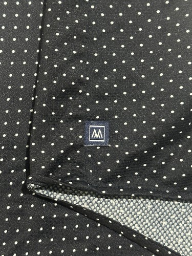 Mizzen Main Shirt Mens 2XL XXL Blue Performance Classic Fit Button Down Stretch - Picture 10 of 10