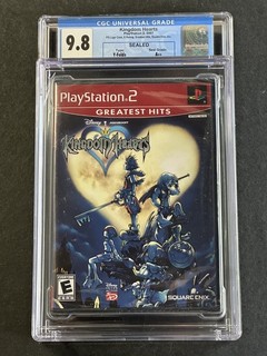 2007 PlayStation 2 PS2 Kingdom Hearts Video Game CGC 9.8 Seal Grade A