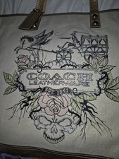 【美品】COACH 限定 Tattoo Clear PVC Tote ポーチ付 Coach Tattoo In Women's Bags & Handbags for sale | eBay