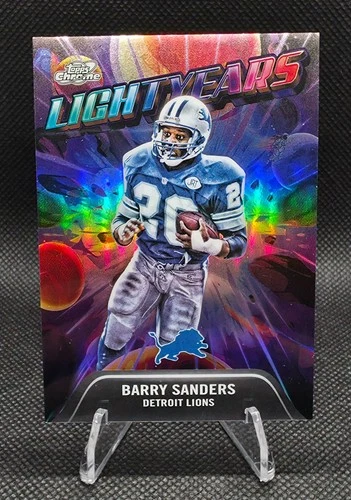 2025 Topps Cosmic Chrome Barry Sanders Base (RAW)
