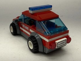 60001 LEGO Complete CITY: Fire Chief Car