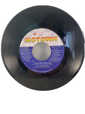 Jackson Five Dancing Machine/Its Too Late To Change The Time 45