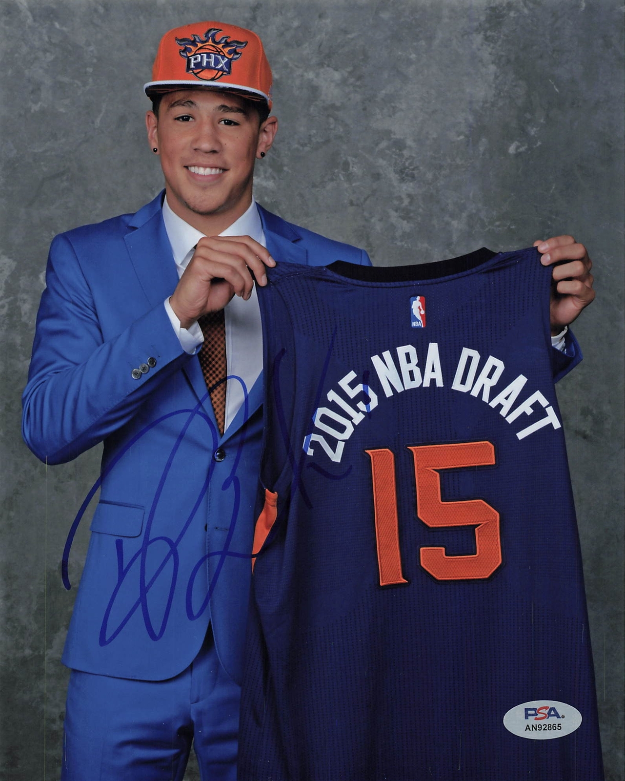 Devin Booker signed 8x10 photo PSA/DNA Phoenix Suns Autographed 