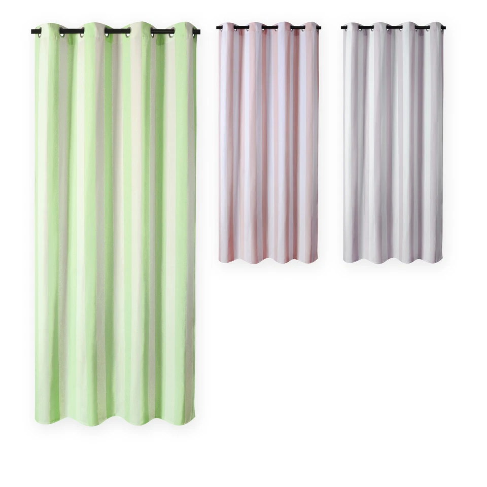 Voile Dekoschal Summer Line Ösen Gardine Vorhang transparent ca. 140x245 cm - Bild 1 von 1