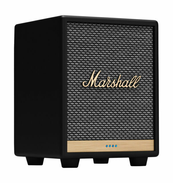 Marshall - Uxbridge Smart Speaker with Amazon Alexa - Black-image