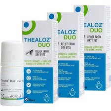 Thealoz Duo 10ml - 3 Packs Dry Eye Drops Exp APR 2028 