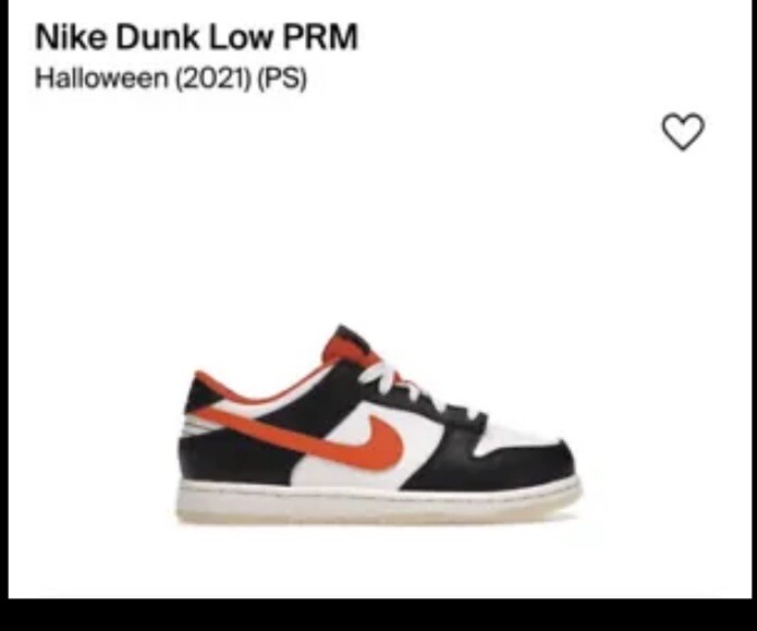 Nike Dunk Low PRM Halloween (2021) UK10 PS | eBay