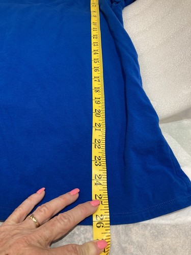 BODEN Brand Shirt 91% cotton/ 9% Elastane Royal Blue 3/4 Sleeve Size US 10/UK14 - Picture 12 of 12