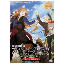 Spice and Wolf (Staffel 1&2 + 2024 Merchant Meets + OVA) ~ Englisch Audio ~ DVD