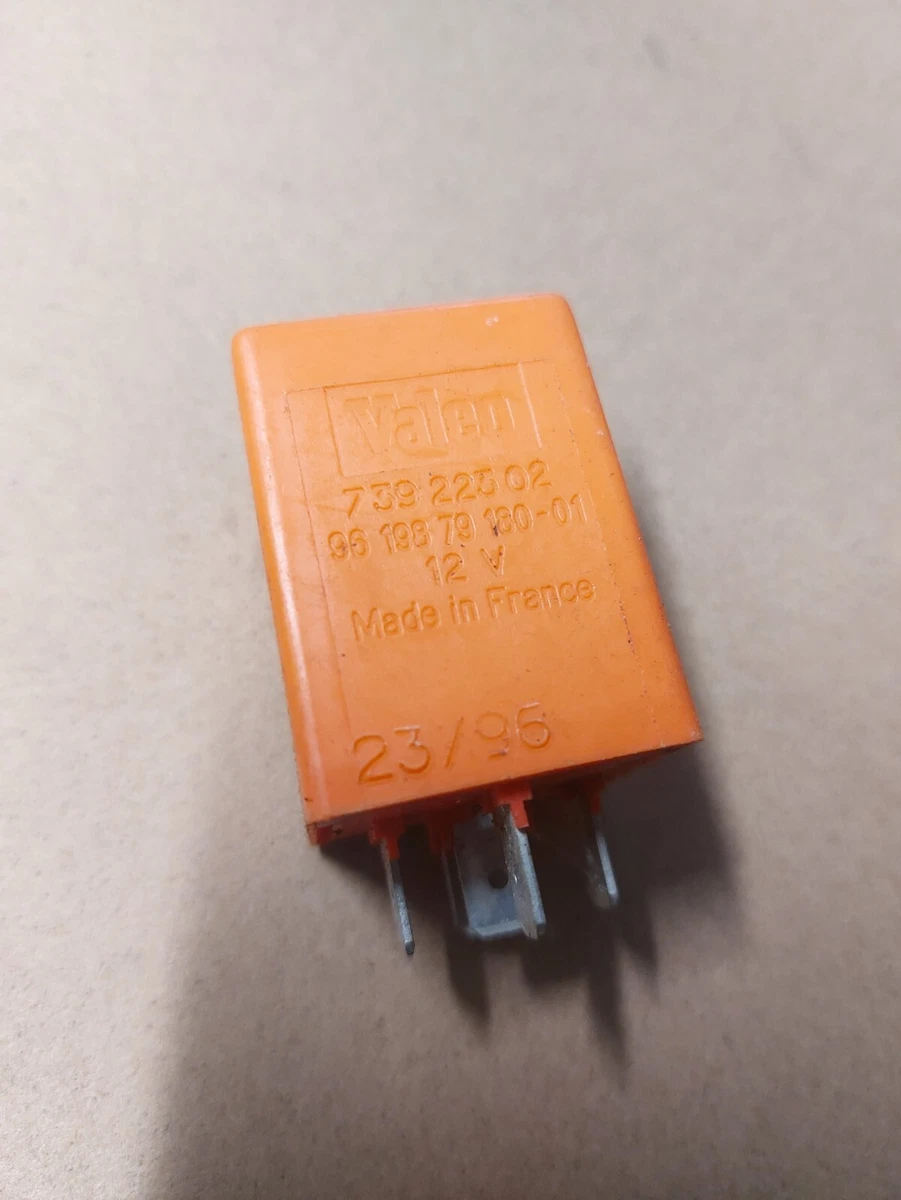 HEATED WINDOW RELAY - 12 MINS 73922302 - 9619879180-01 - VALEO 