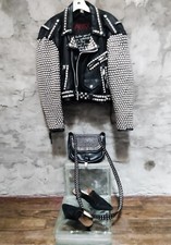 La Roxx Vintage Leather Moto Jacket