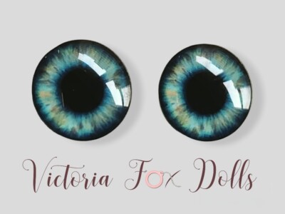 3D Eye Chips 14mm Doll Eye Chips for Custom Blythe Furby Eye Chip Green Blue GR5