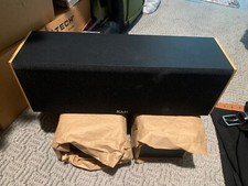 Klh Audio Ht-300 (3-piece) Aw Surround Sound System New